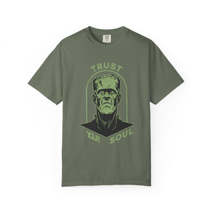 Comfort Colors Frankenstein Trust in Your Soul T-shirt - Halloween Unisex Tee
