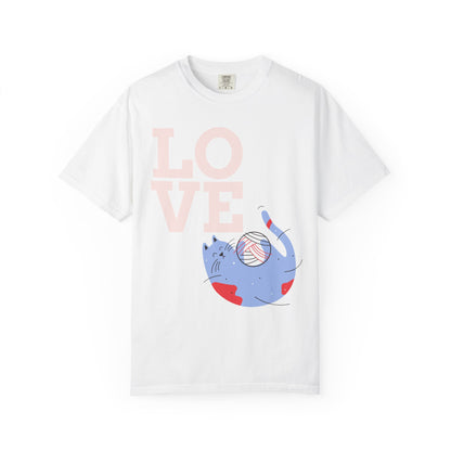 Comfort ColorsT-shirt Love Cats, cute