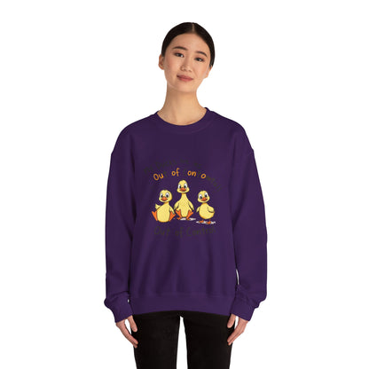 Sweatshirt Funny Duck Lover,  Ducks Are Out of Control, Cute Farm Animal Crewneck, Bird Lover Gift
