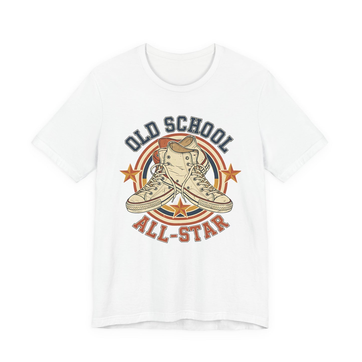 Old School All Star Tee, Retro T-Shirt, Vintage Graphic Tee, 90s Style Shirt, Classic Unisex Top