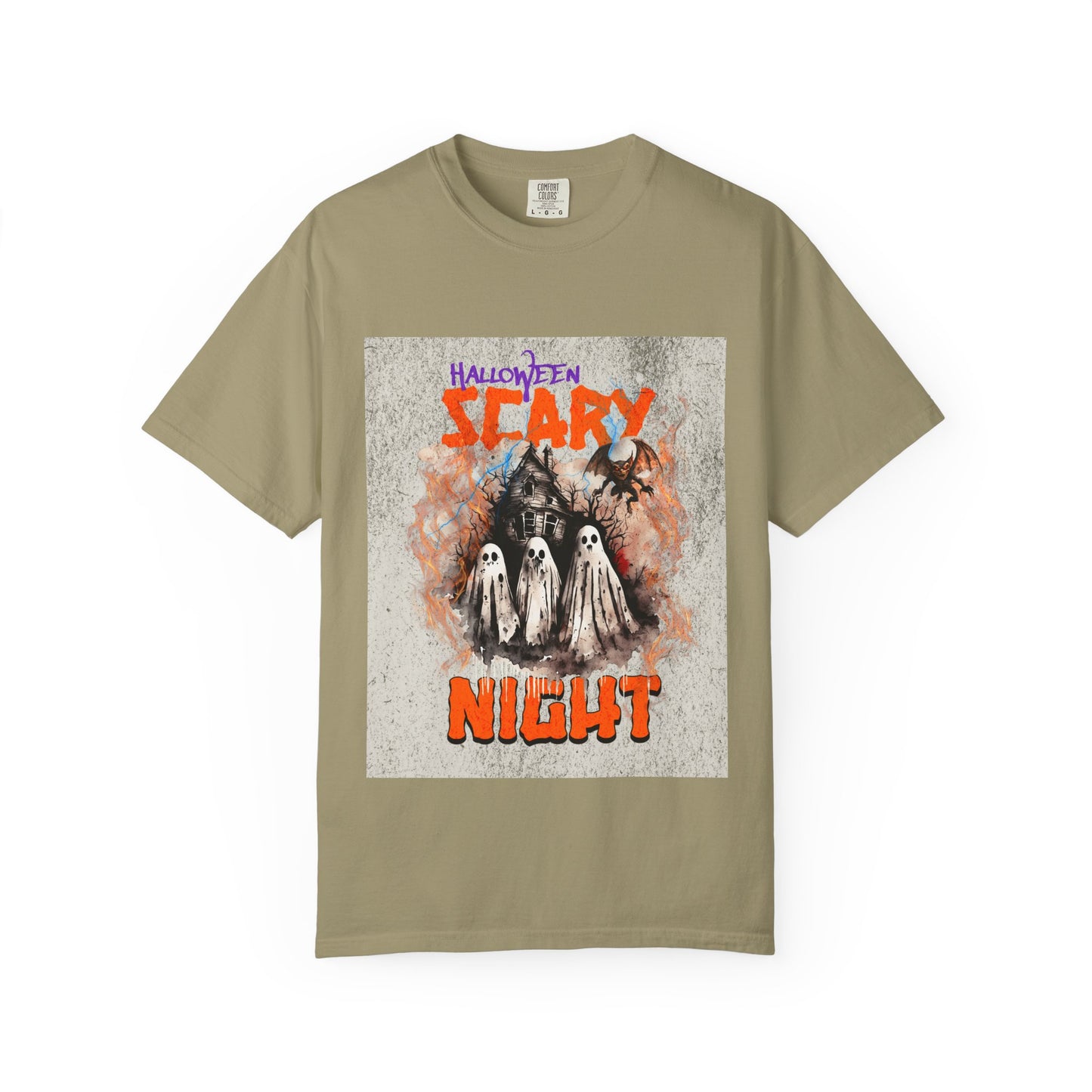 Ghostly Halloween Night Unisex T-shirt