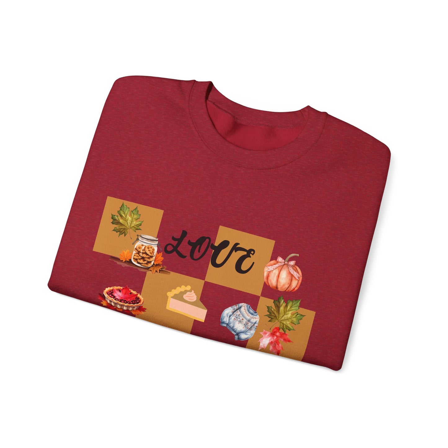 Love Fall Cozy Unisex Sweatshirt - Gildan Heavy Blend™