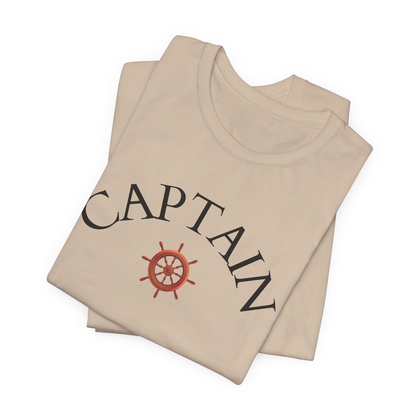 T-Shirt Captain, Nautical Graphic Tee, Sea Lover Shirt, Sailor Theme Top, Unisex Beach Style