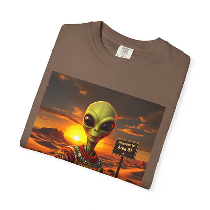 T-Shirt Alien Ugly Sweater,  Area 51 Christmas Tee, Funny Extraterrestrial Shirt, UFO Lover Gift, Space Holiday Top