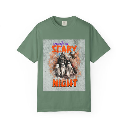 Ghostly Halloween Night Unisex T-shirt