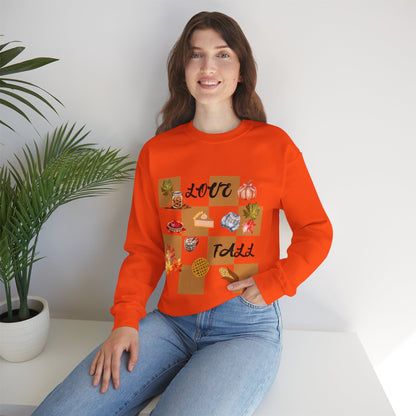 Love Fall Cozy Unisex Sweatshirt - Gildan Heavy Blend™