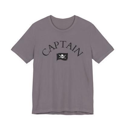 T-Shirt Captain  Nautical Graphic Tee, Sea Lover Shirt, Sailor Theme Top, Unisex Beach Style