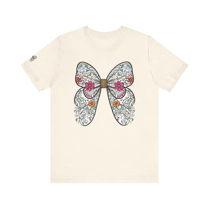 Butterfly Unisex Tee, Nature Lover Shirt, Spring Graphic Top, Insect Print T-Shirt, Garden Theme Clothing