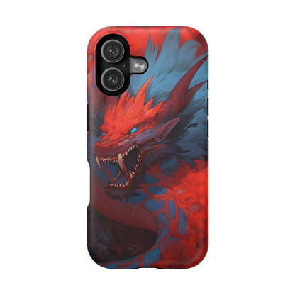 Phone Cases, Red Dragon Design, Dragon Lover Gift, Protective Cover, Unique Phone Accessories, Mythical Creature Phone Case