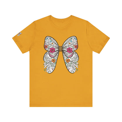 Butterfly Unisex Tee, Nature Lover Shirt, Spring Graphic Top, Insect Print T-Shirt, Garden Theme Clothing