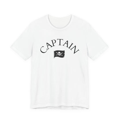T-Shirt Captain  Nautical Graphic Tee, Sea Lover Shirt, Sailor Theme Top, Unisex Beach Style