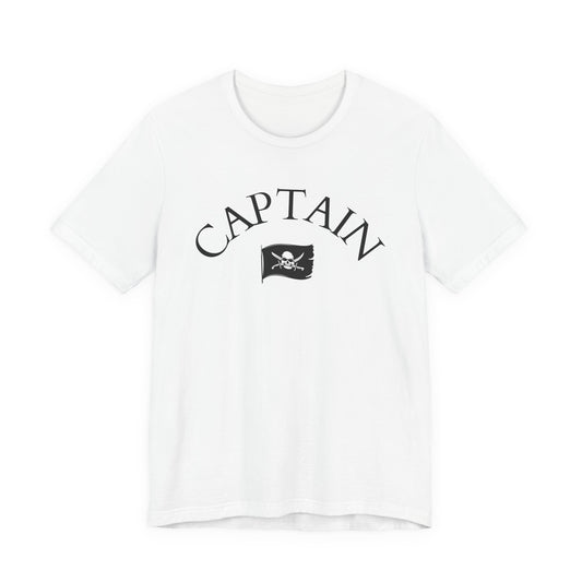 T-Shirt Captain  Nautical Graphic Tee, Sea Lover Shirt, Sailor Theme Top, Unisex Beach Style