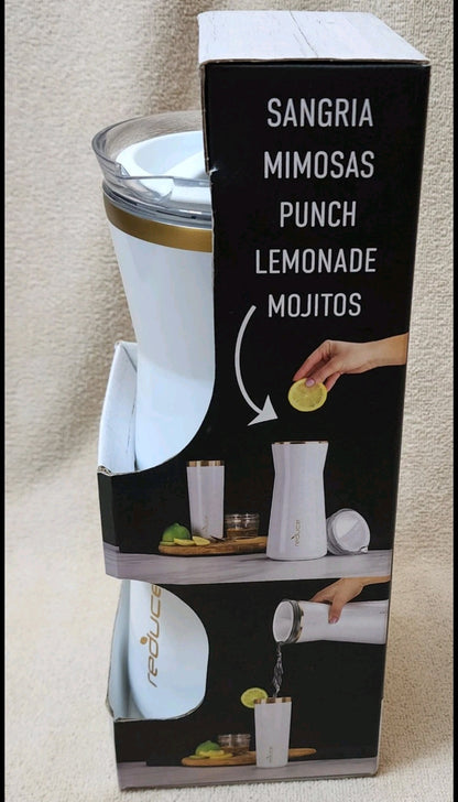Reduce Party Pitcher, a 34 oz vacuum insulated pitcher