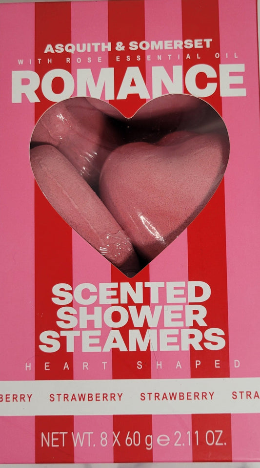 Asquith & Somerset Romance Scented Shower Steamers Hearts