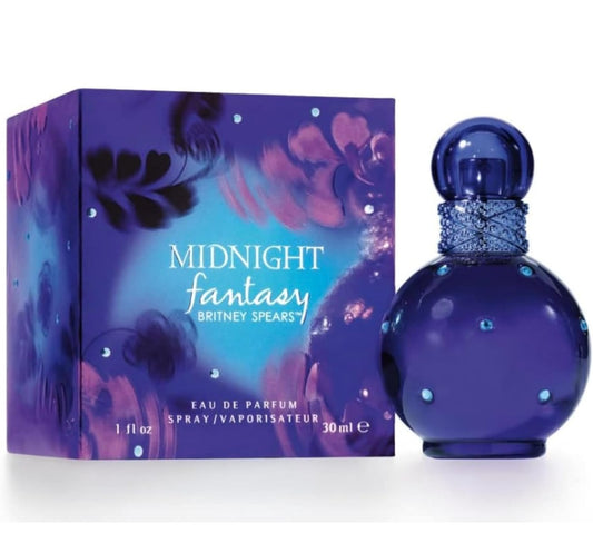 Britney Spears Women's Perfume, Midnight Fantasy, Eau De Parfum EDP Spray for Women, 1 Fl Oz