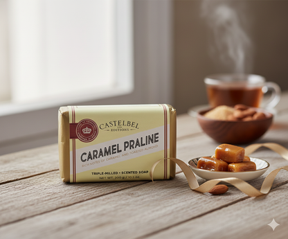2-Pk Castelbel Edition Caramel Praline Triple-Milled Scented Soap, 10.5 oz each